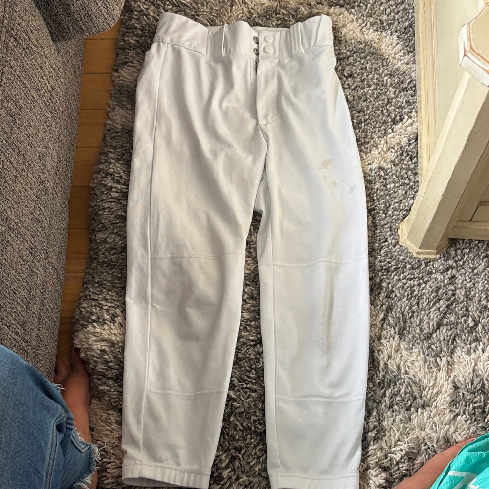 Men's Classic White Trousers
